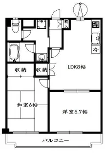 ファーストパレス【3階】の間取り