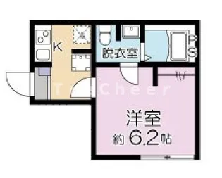 アイクル西川口【2階】の間取り