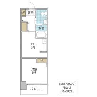 グランドパレスNS-10【9階】の間取り