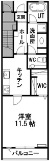 ヒルズレジデンシャルN25【1階】の間取り