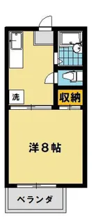 ファンタジ―ハイツ【1階】の間取り