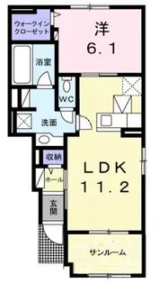 パーチェ II【1階】の間取り