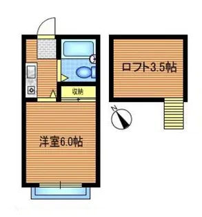 清瀬ブルーハイム【1階】の間取り