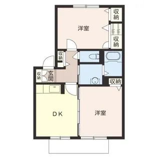 アルシオネ【1階】の間取り
