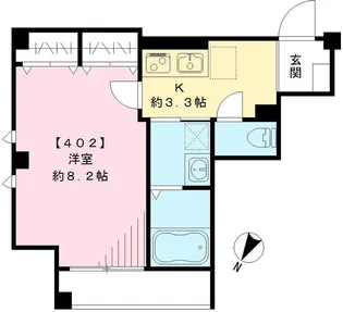 グレース【4階】の間取り