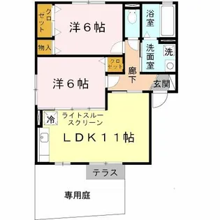 パサージュ【1階】の間取り
