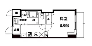 エム・グランヴィア駒形【2階】の間取り