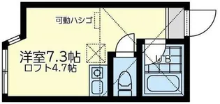 ユナイト別所プラトンの杜【1階】の間取り