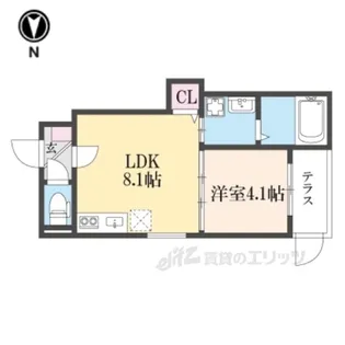 FASECIARAPIDE【1階】の間取り