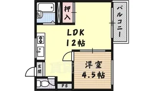 カーサ西台【1階】の間取り