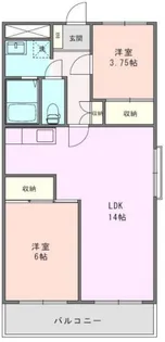 グリーンファースト【2階】の間取り