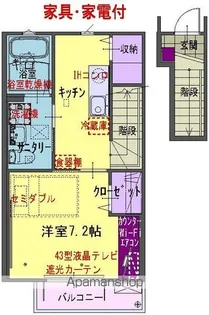 ヘリアンサス中野町【2階】の間取り