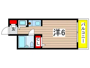 モンシェ―ル新小岩【4階】の間取り
