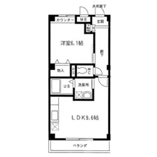 シャトルKITAYAMA II【3階】の間取り