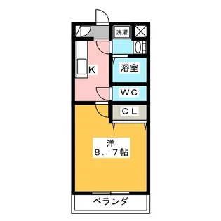 リュミエール【3階】の間取り