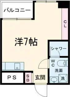 GODAI方南町【3階】の間取り
