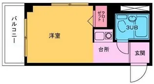長田ビル【3階】の間取り