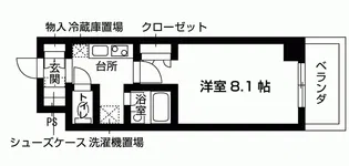 大須レジデンス【2階】の間取り
