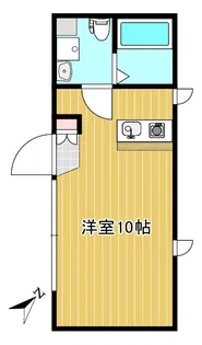 AWレジデンス西馬込【3階】の間取り