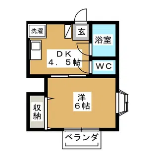 パレット【2階】の間取り