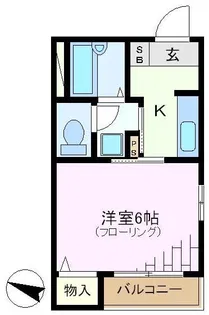 カミーノ阿佐ヶ谷【2階】の間取り