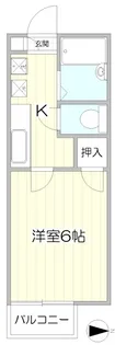 コーポトミー【2階】の間取り