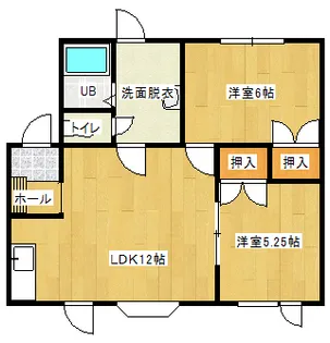 エスポワール【2階】の間取り