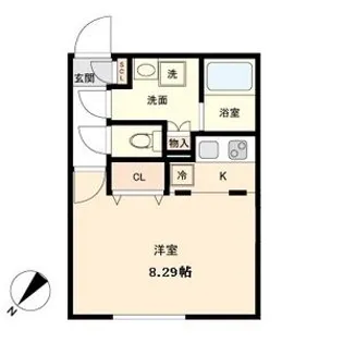 Branche覚王山【5階】の間取り