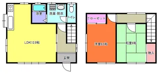 静岡県浜松市浜名区西美薗【一戸建】の間取り