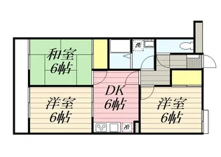 ロイヤルクレスト【2階】の間取り