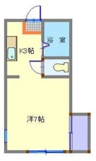 ホワイトキャッスル14番館【2階】の間取り