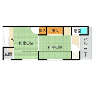 大阪府松原市天美北2【アパート】の間取り