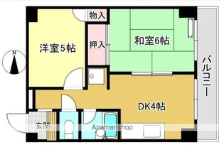 コーポラスF3【3階】の間取り