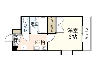 平岩ビル【3階】の間取り