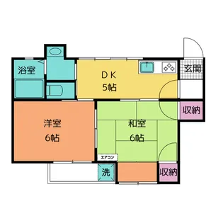 シャルマン日永【2階】の間取り