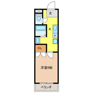 ガーデンプレイスSK【3階】の間取り