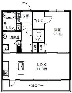 R-court【4階】の間取り