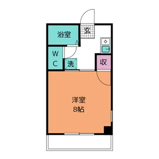 ジュネス三ヶ根【2階】の間取り