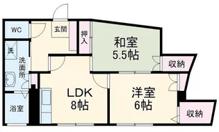 五洋ビル【3階】の間取り