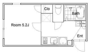 東京都荒川区町屋4【マンション】の間取り