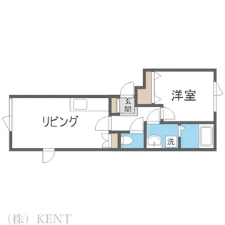 グラシアール【2階】の間取り