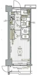 神奈川県横浜市南区中村町3【マンション】の間取り