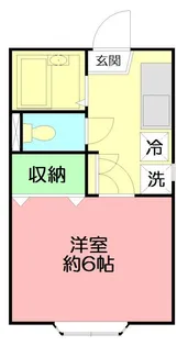 神奈川県藤沢市辻堂元町4【アパート】の間取り