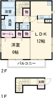 めぞん一刻館【2階】の間取り