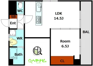愛知県名古屋市北区大蔵町【マンション】の間取り