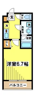 東京都世田谷区南烏山6【マンション】の間取り