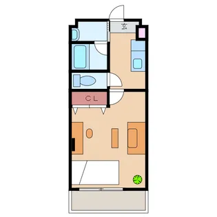 メゾン半田【2階】の間取り