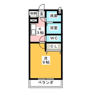 ドミールVI【2階】の間取り