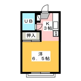 タウン唐山 A棟【2階】の間取り