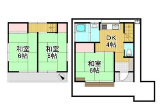 埼玉県越谷市大字上間久里【一戸建】の間取り